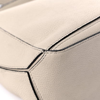 Loewe Calfskin Small Puzzle Bag Light Oat 8 of 18