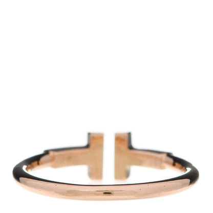 Tiffany 18K Rose Gold T Wire Ring 54 6.75 3 of 4