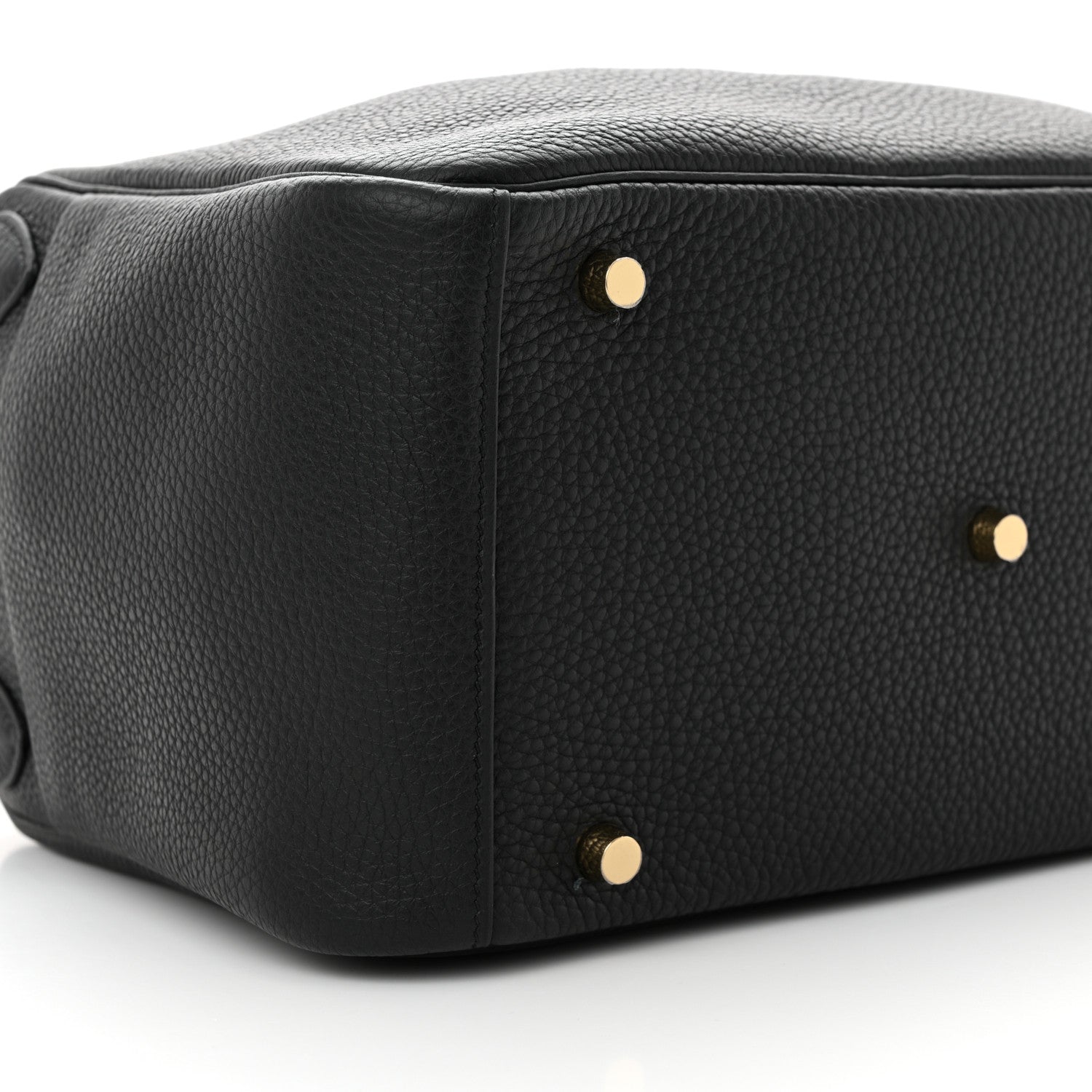 Hermes Taurillon Clemence Lindy 30 Black 9 of 11