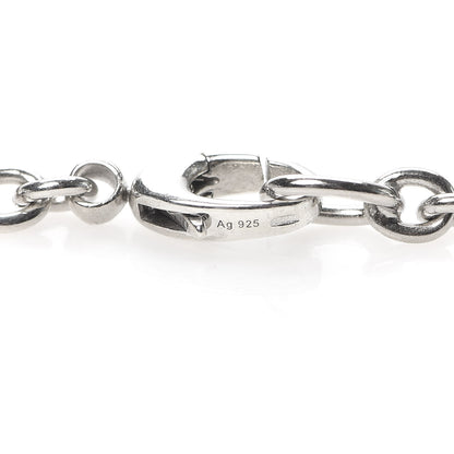 Gucci Sterling Silver Bamboo Horsebit Pendant Necklace 5 of 6