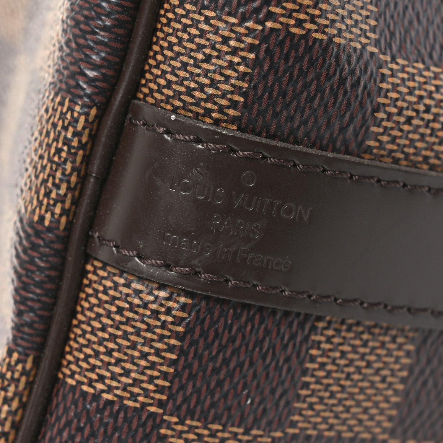 Louis Vuitton Damier Ebene Speedy Bandouliere 30 6 of 10