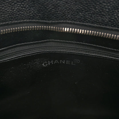 Chanel Caviar Quilted Medallion Tote Black 5 of 9