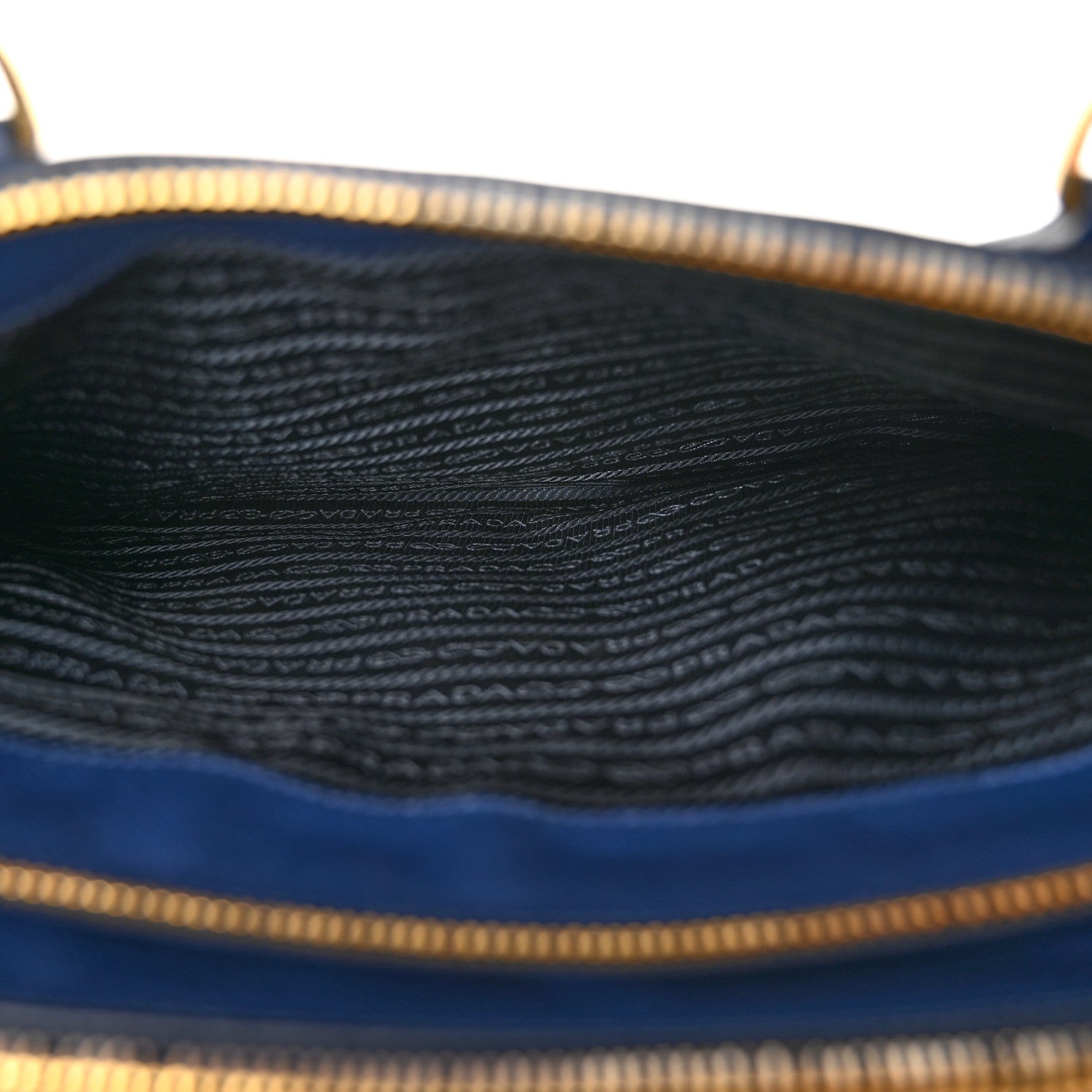 Prada Saffiano Medium Galleria Double Zip Tote Bluette 5 of 11