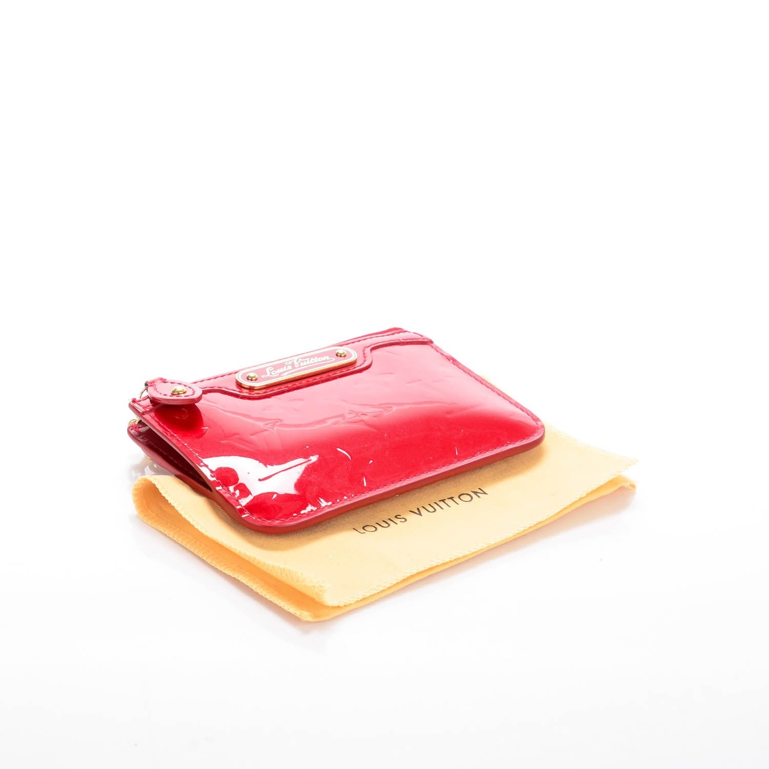 Louis Vuitton Vernis Key Pouch Pomme D'Amour 4 of 7