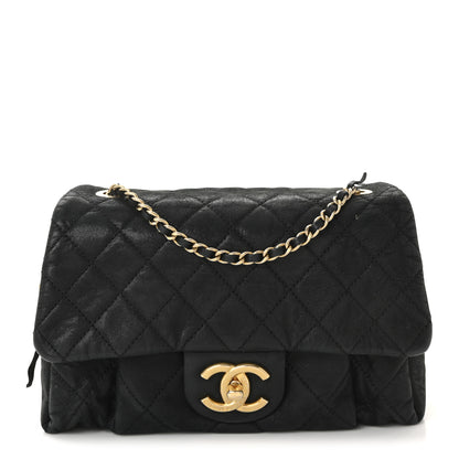 Chanel Iridescent Calfskin Quilted Small Chic Quilt Flap Black 1 of 11
