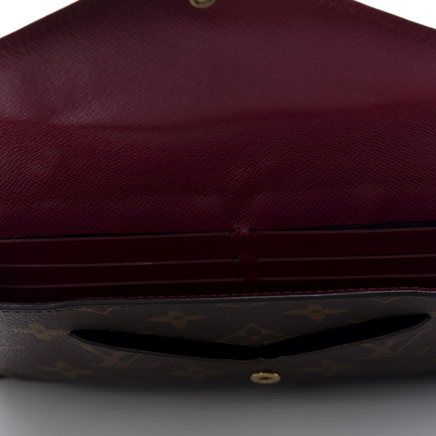 Louis Vuitton Monogram Jeanne Wallet Fuchsia 9 of 13