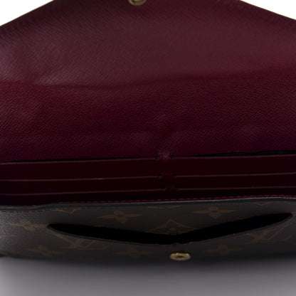 Louis Vuitton Monogram Jeanne Wallet Fuchsia 9 of 13