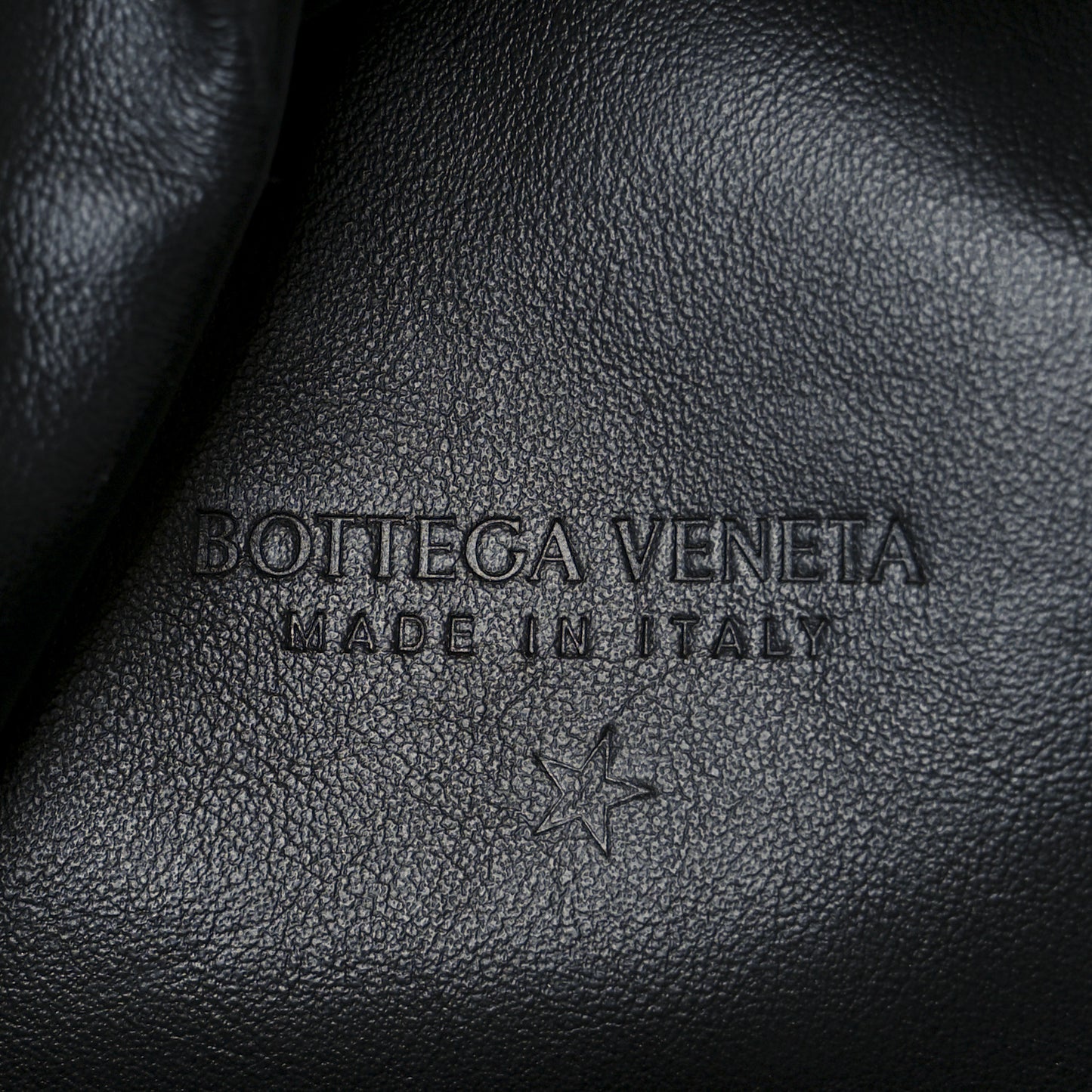 Metallic Bark Calfskin Embossed The Pouch Oversized Clutch Oro