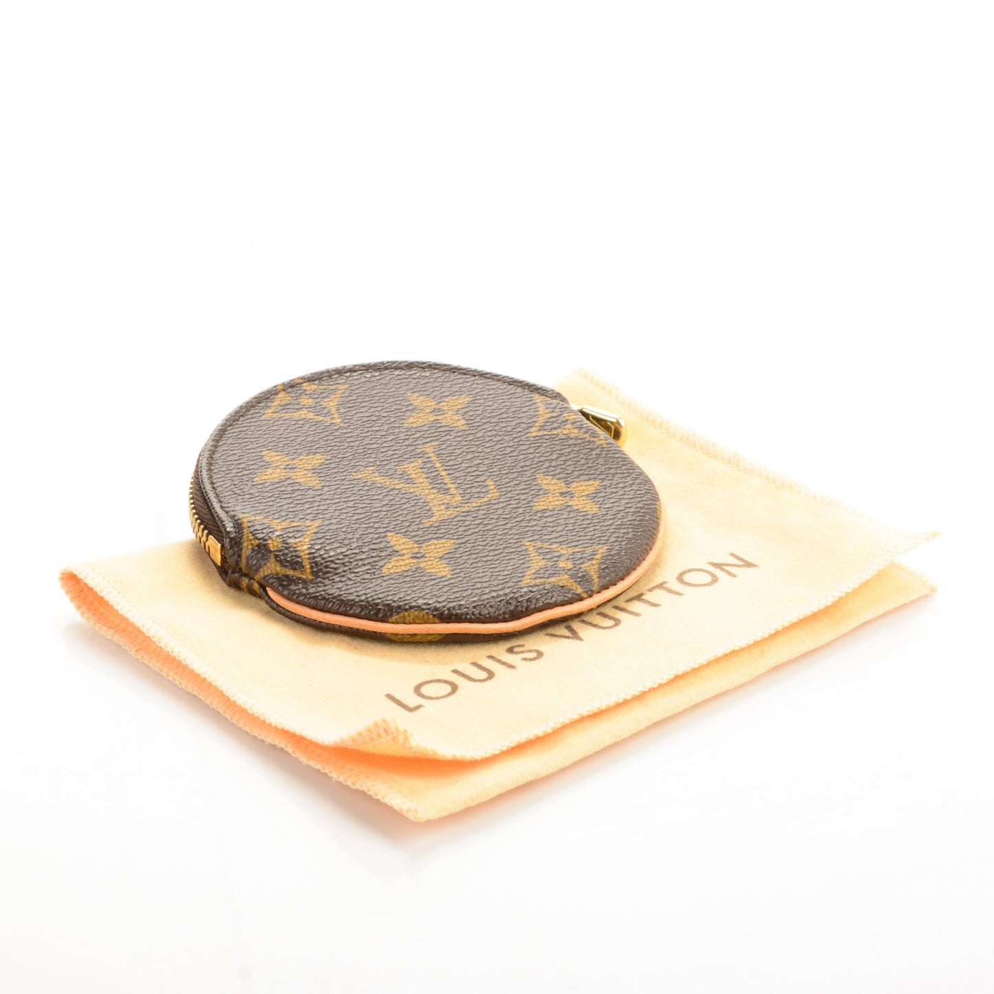 Monogram Round Coin Purse