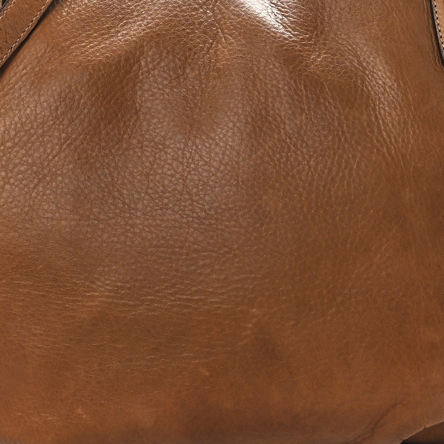 Cervo Shine Tote Nocciolo