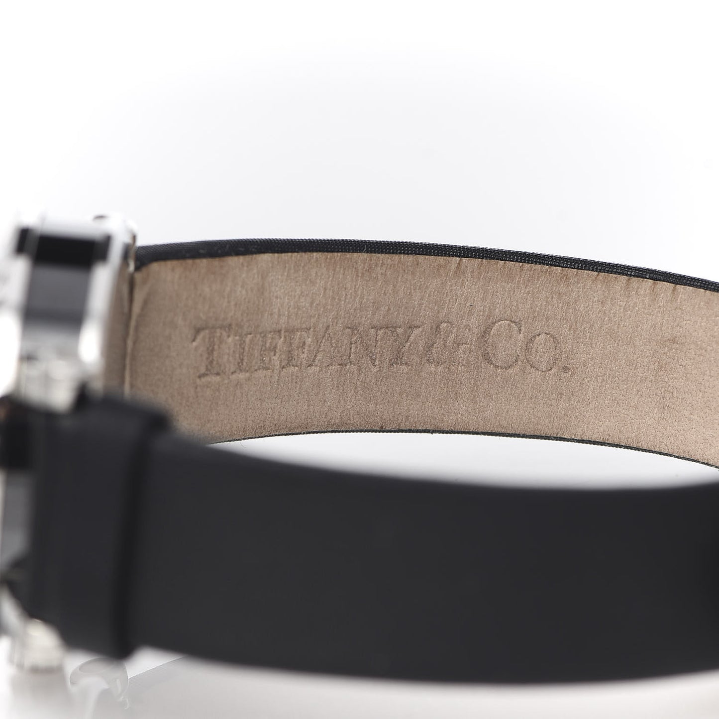 Stainless Steel Satin 30mm Atlas Belt Quartz Watch Black