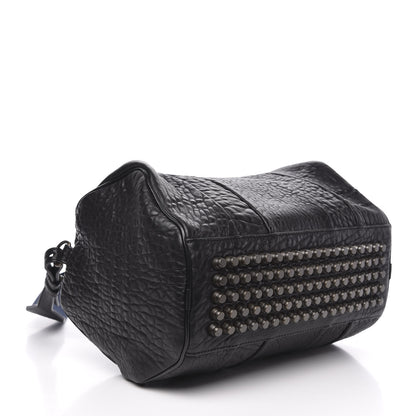 Alexander Wang Pebbled Lambskin Rocco Black Nickel Hardware 4 of 10
