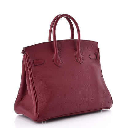 Hermes Togo Birkin 25 Rubis 4 of 38