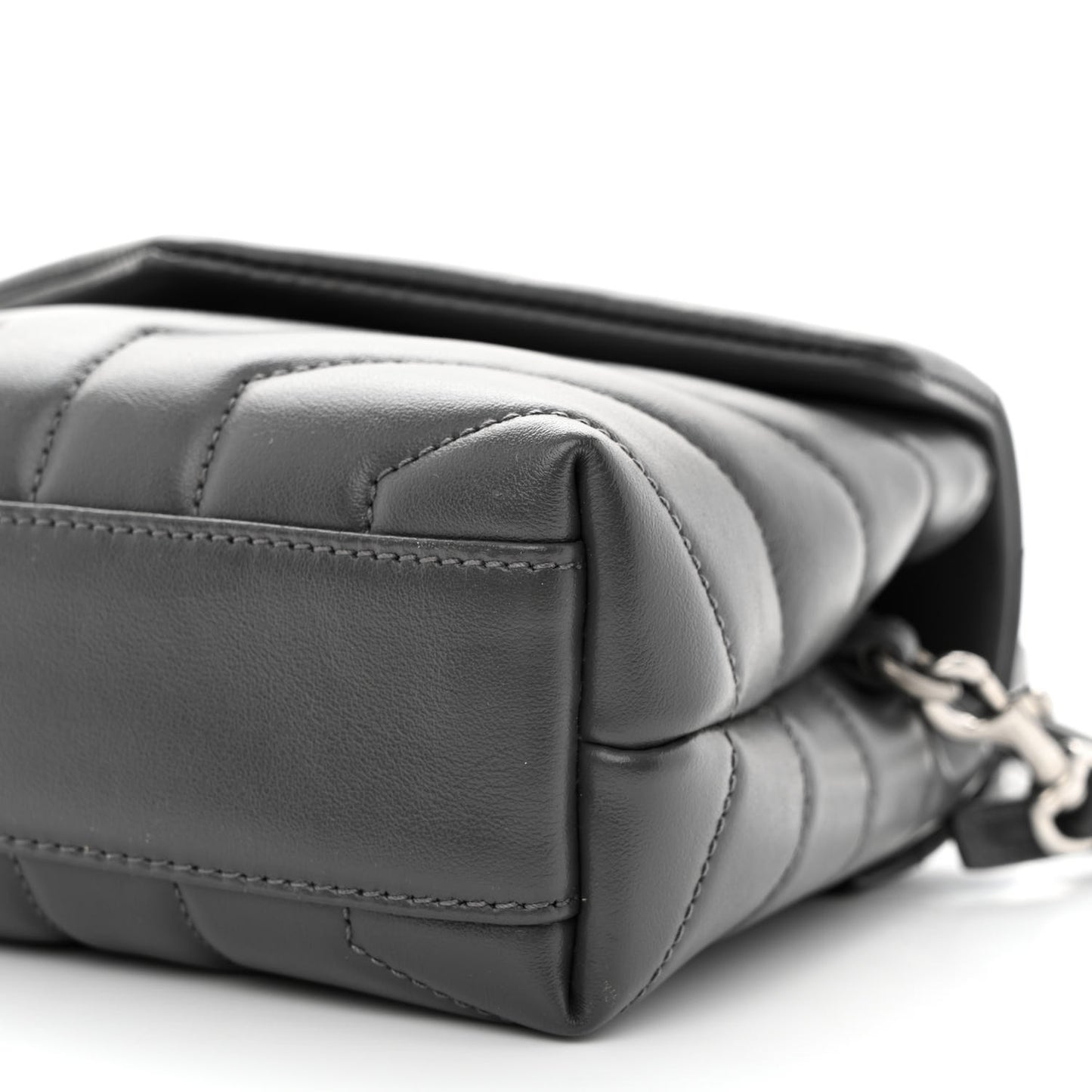 Calfskin Y Quilted Monogram Toy Loulou Crossbody Bag Storm