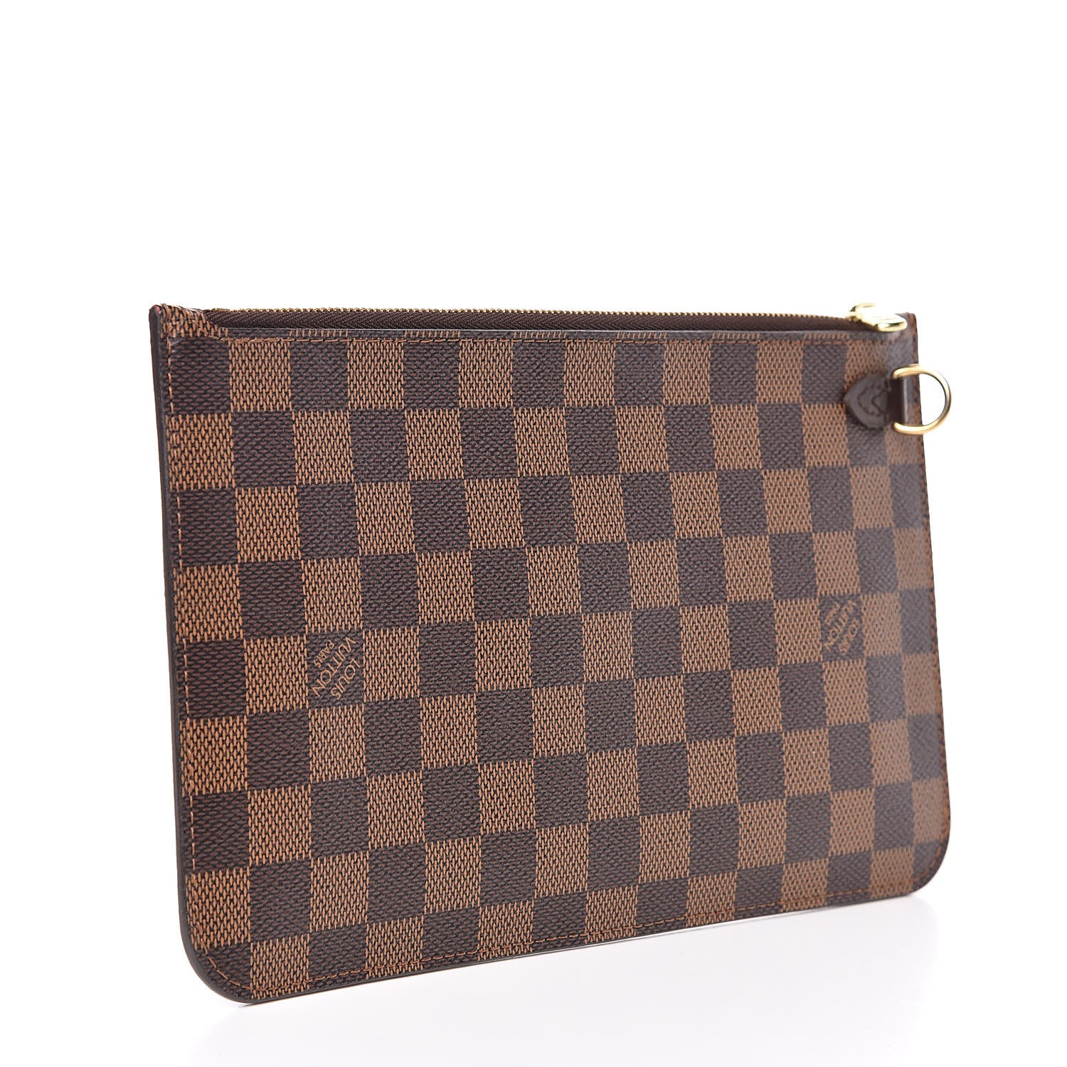Louis Vuitton Damier Ebene Neverfull MM GM Pochette 3 of 9