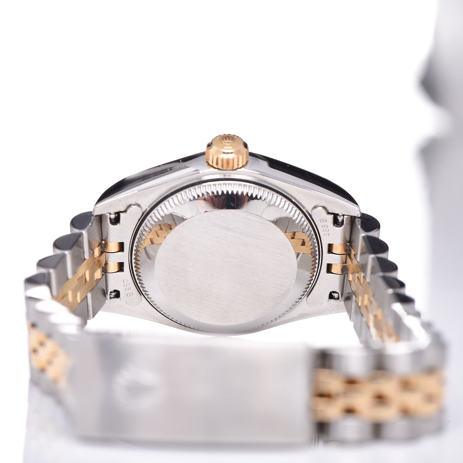 Rolex Stainless Steel 18K Yellow Gold 26mm Oyster Perpetual Datejust Watch Silver 79173 5 of 7