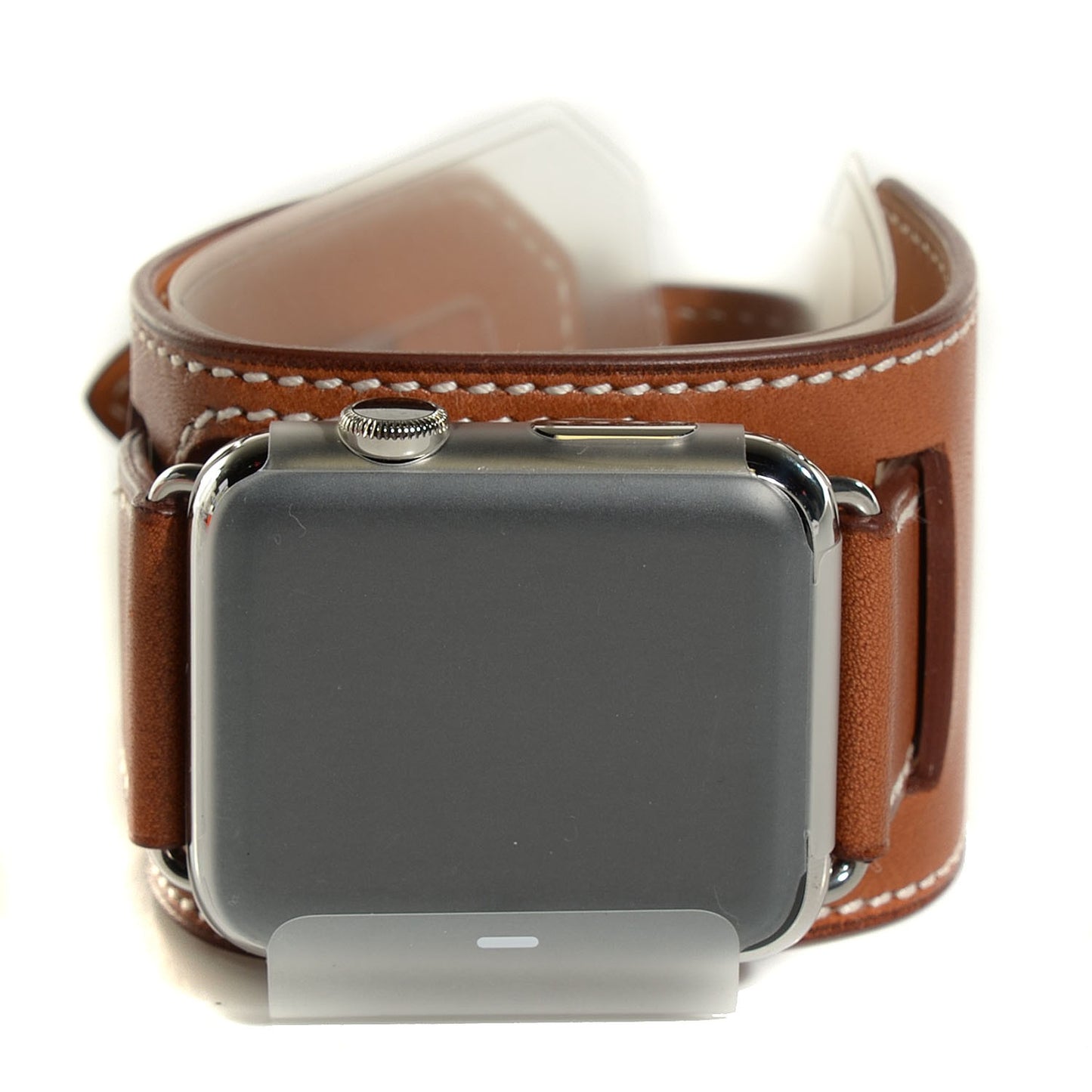 Barenia 42mm Apple Watch Cuff Fauve