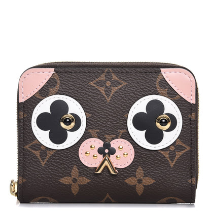 Louis Vuitton Monogram Valentine Dog Zippy Coin Purse 1 of 7