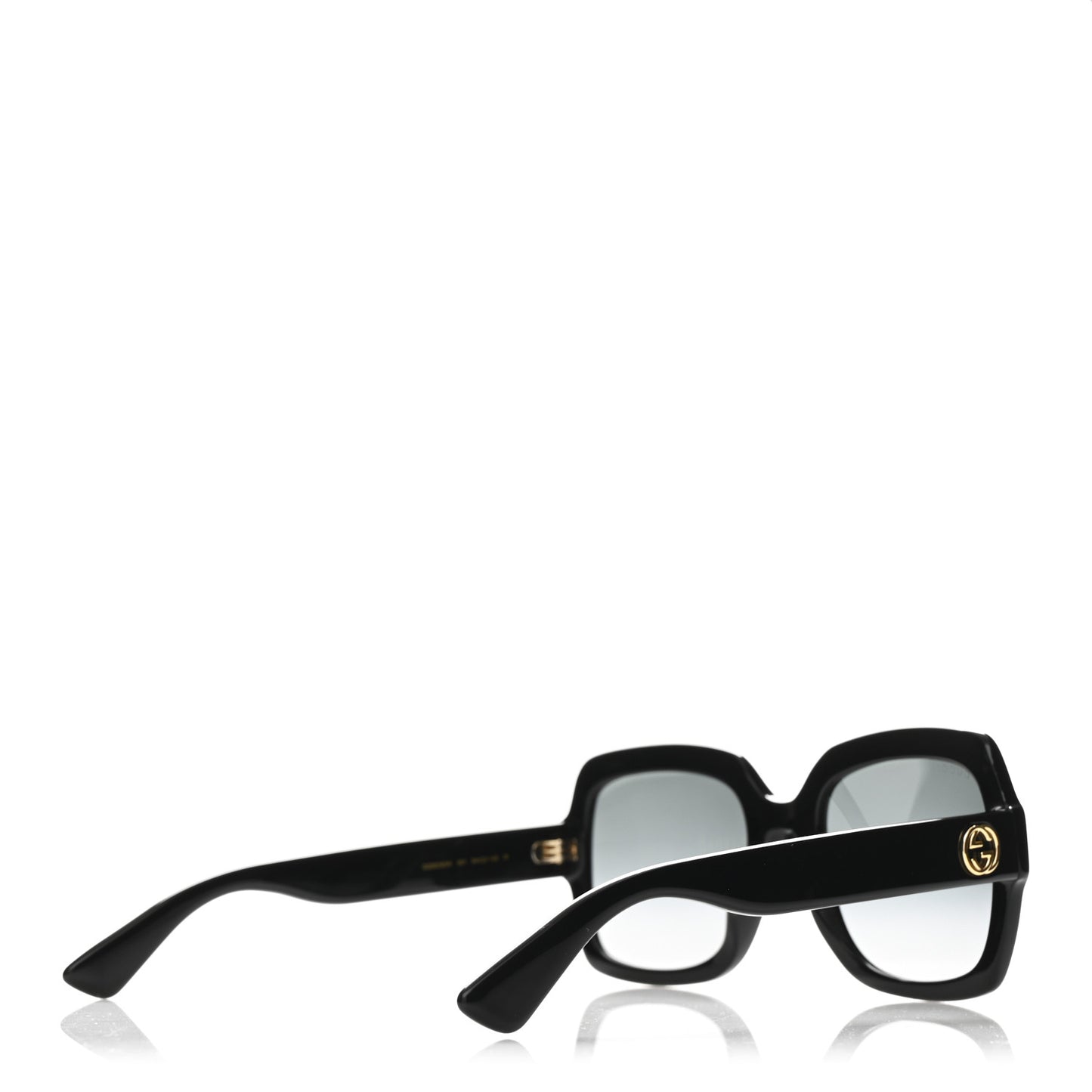Acetate Square Frame Sunglasses GG0036S Black