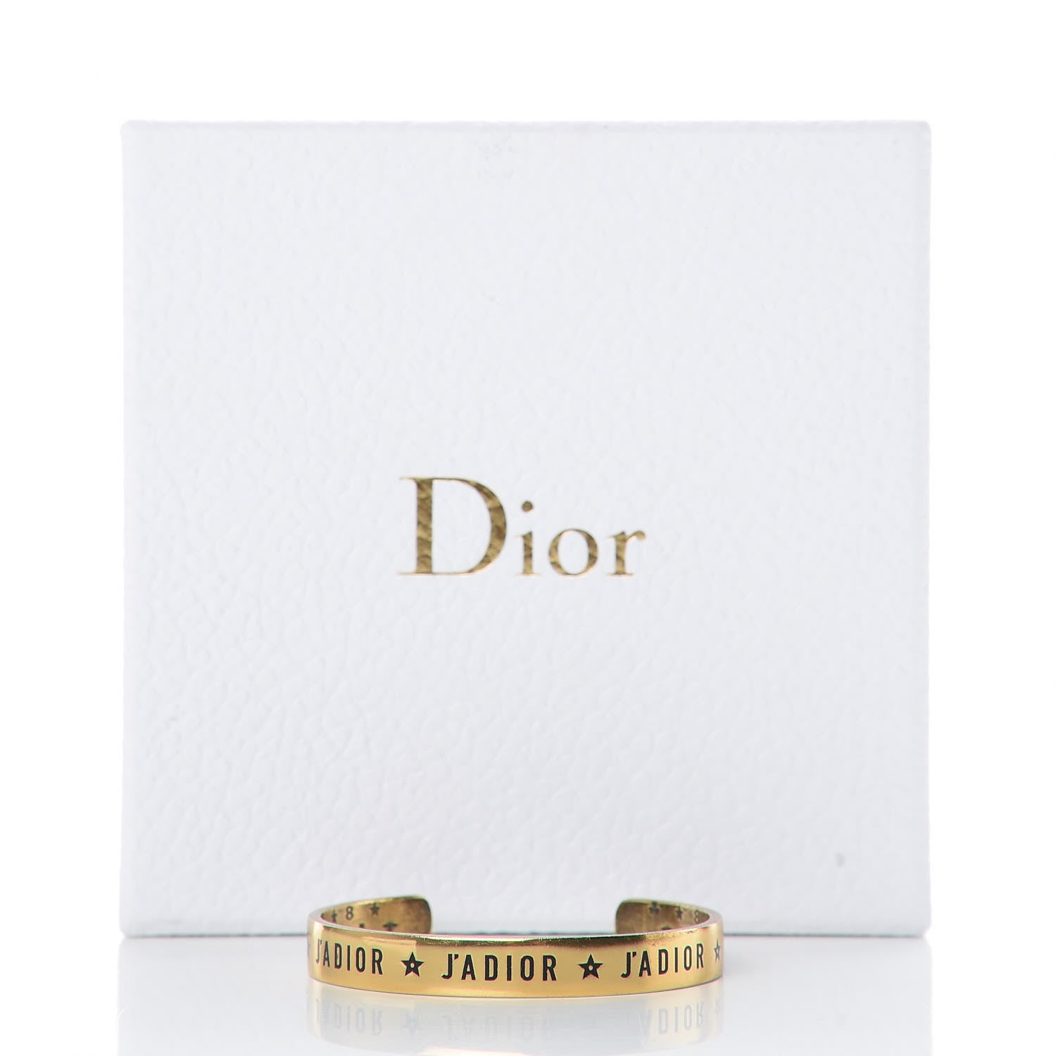Christian Dior Metal J'Adior Cuff Gold 6 of 6