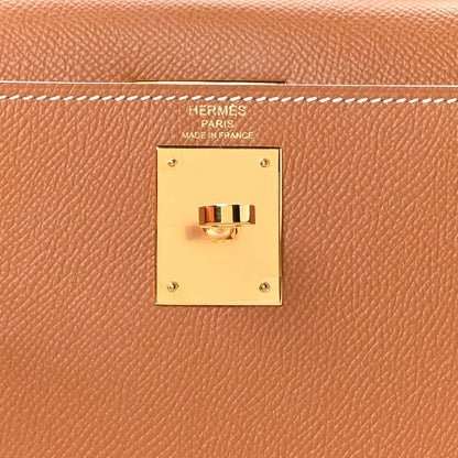 Hermes Epsom Kelly Sellier 28 Gold 6 of 11