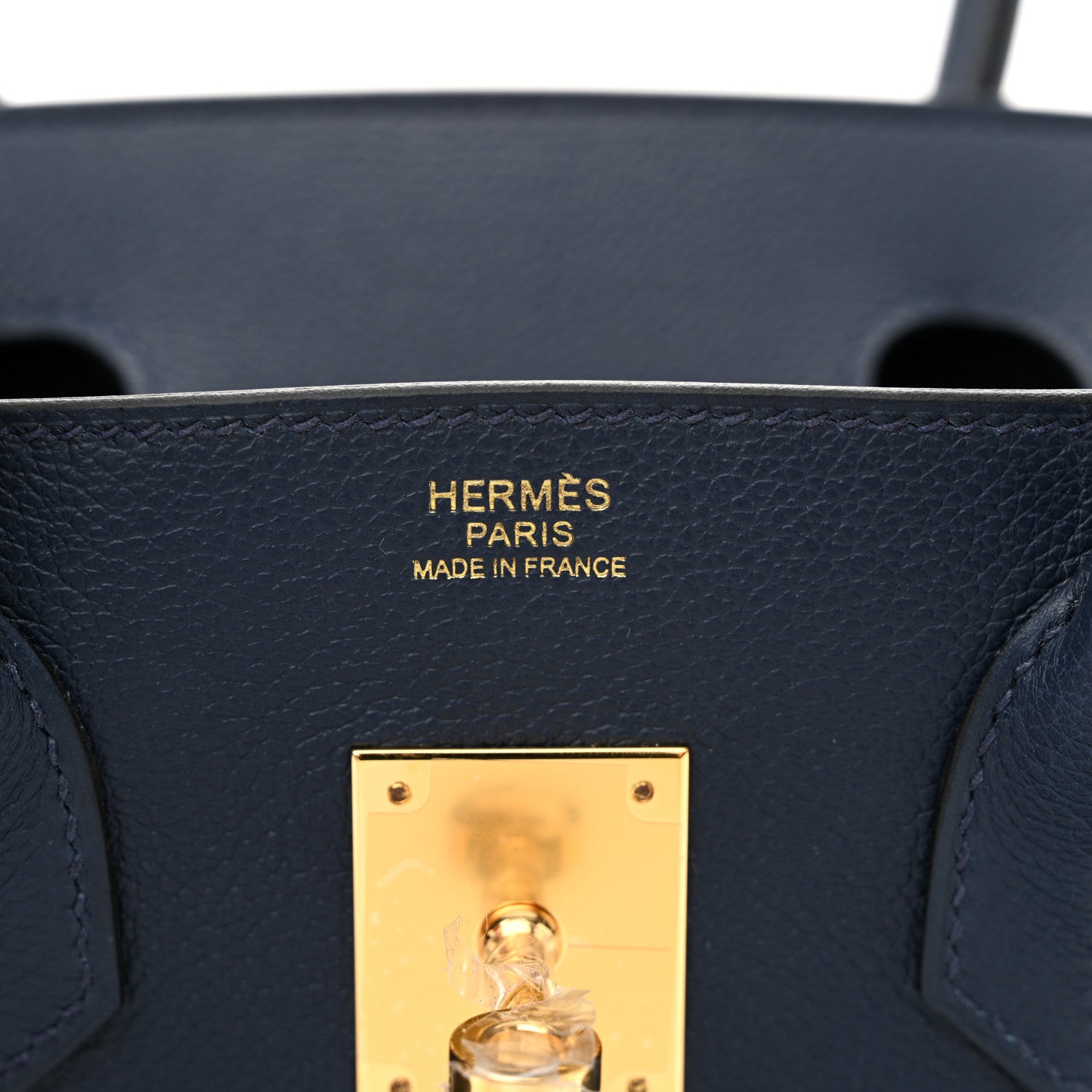 Hermes Evercolor Shoulder Birkin Light 29 Bleu Abysse 6 of 11