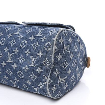 Louis Vuitton Monogram Denim Neo Speedy Blue 8 of 10