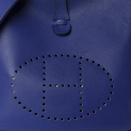 Hermes Epsom Evelyne III PM Bleu Electrique 9 of 9