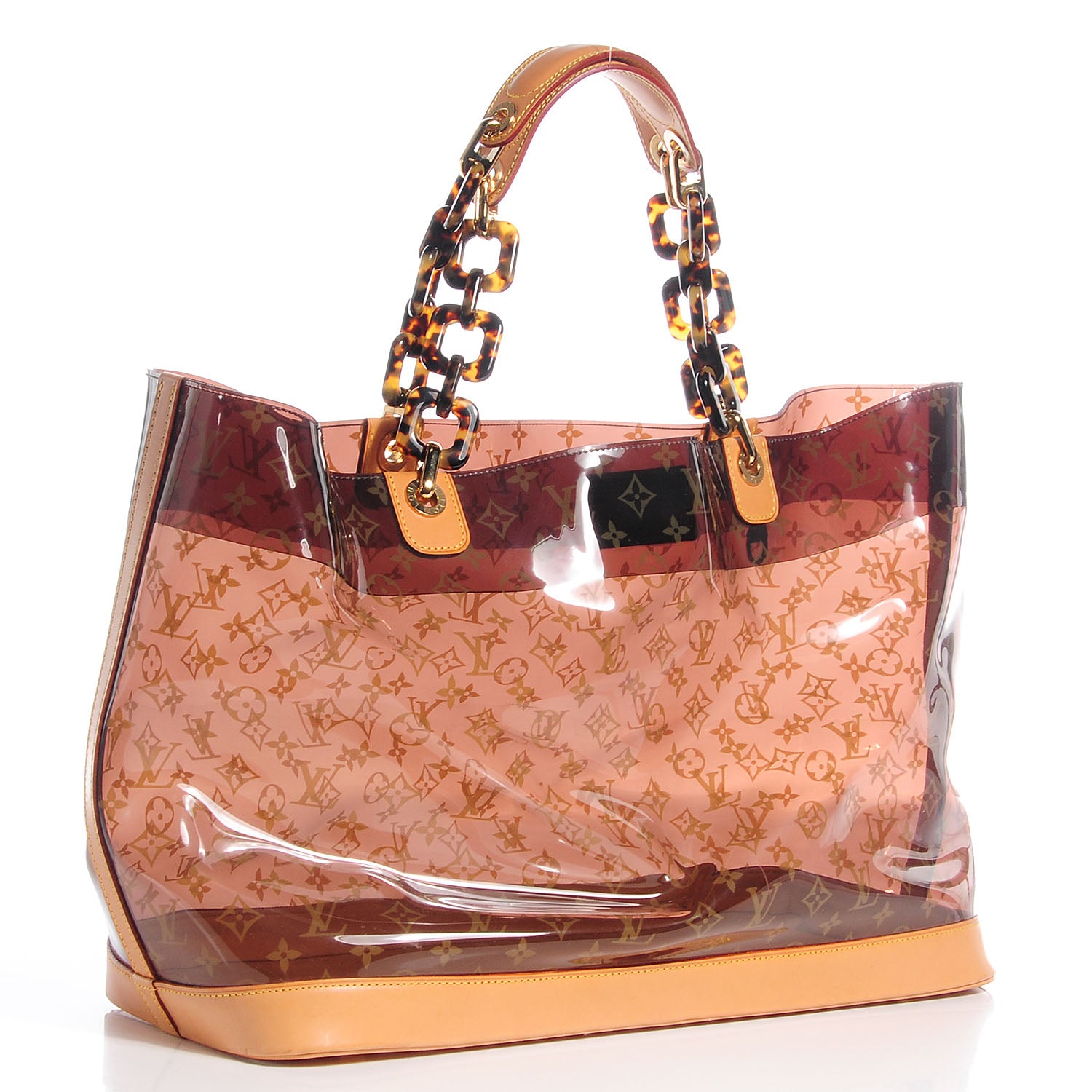 Louis Vuitton Vinyl Cabas Sac Ambre GM 3 of 7