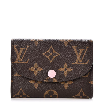 Louis Vuitton Monogram Rosalie Coin Purse Rose Ballerine 1 of 7