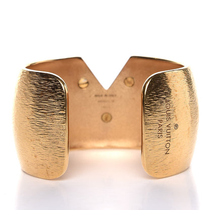 Louis Vuitton Essential V Colorama Cuff M Gold 3 of 7