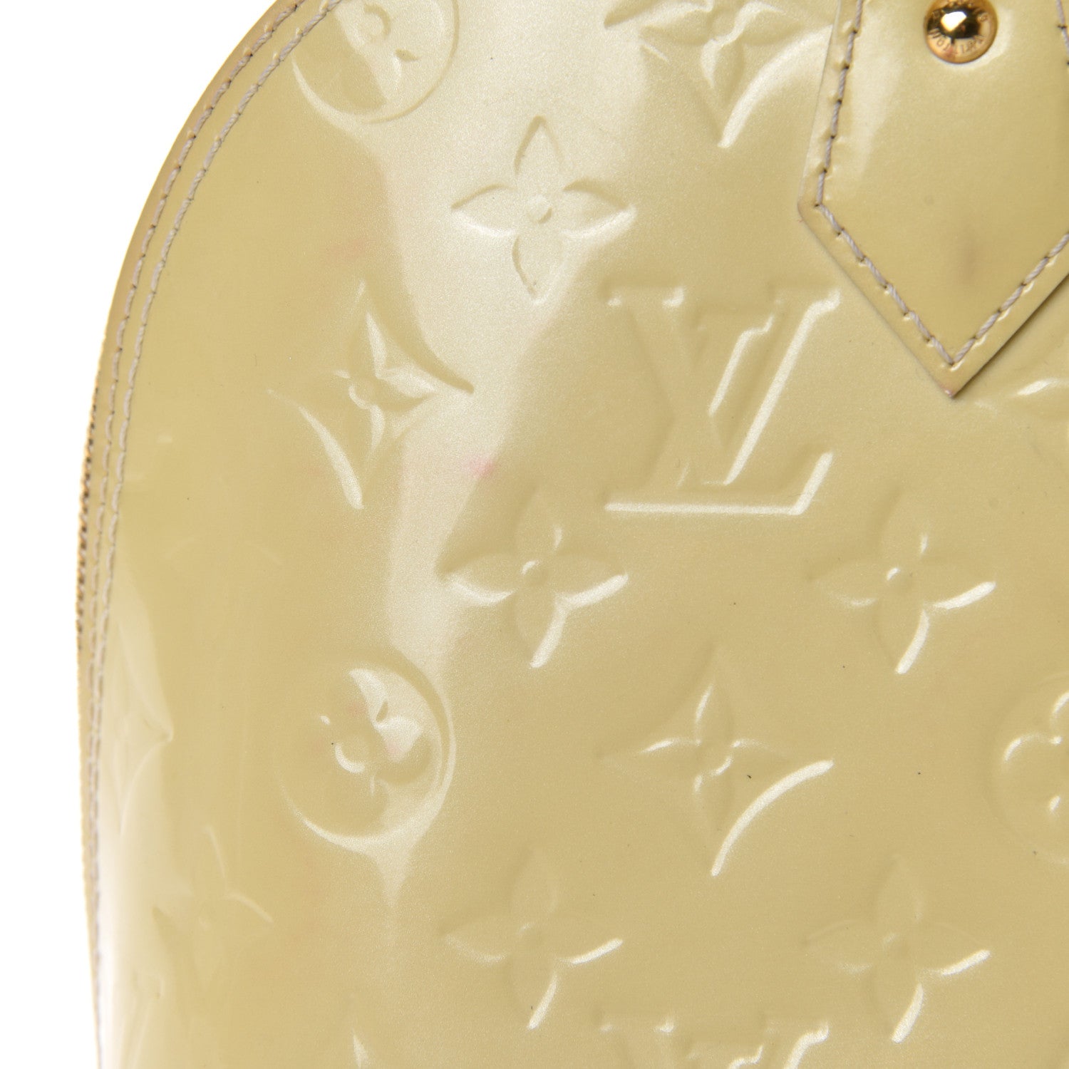 Louis Vuitton Vernis Alma PM Blanc Corail 9 of 14
