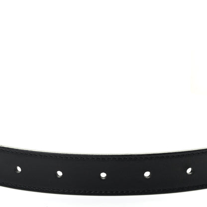 Gucci Moon Calfskin Torchon Double G 25mm Belt 100 40 Black 5 of 5