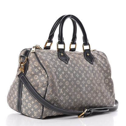 Louis Vuitton Monogram Idylle Speedy Bandouliere 30 Encre 3 of 15