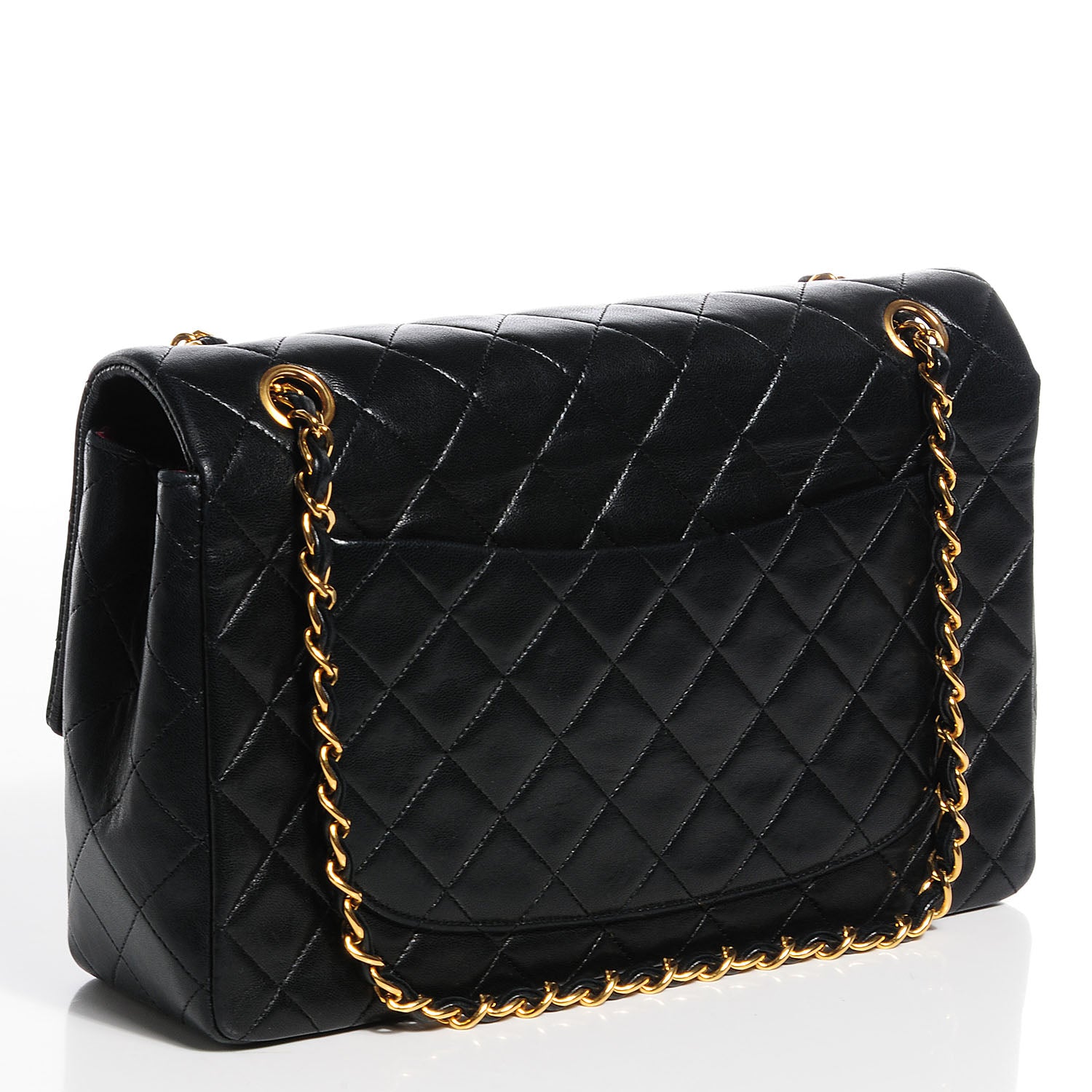 Chanel Lambskin Medium Single Flap Black 5 of 11