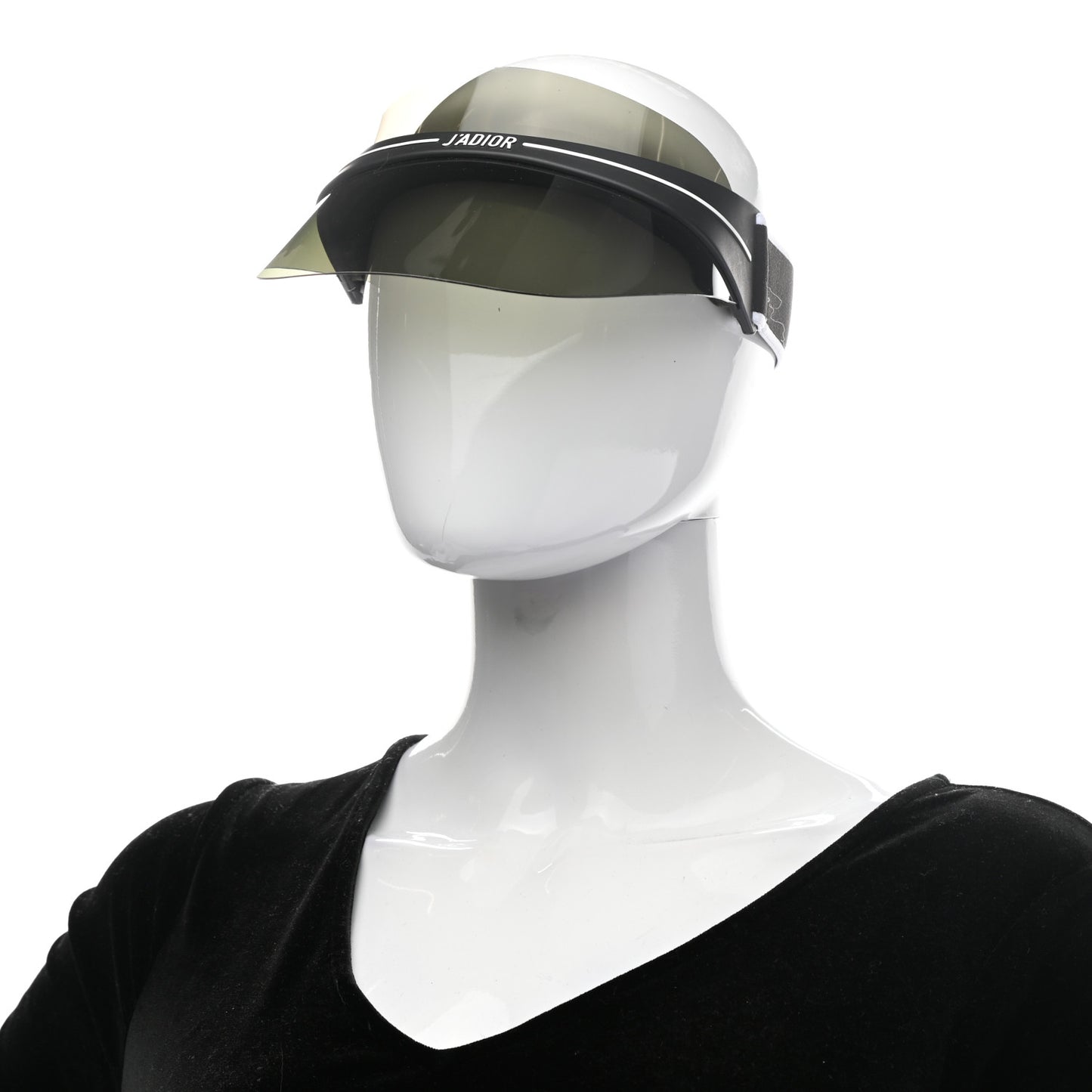 Mirrored DiorClub1 Sun Visor Black
