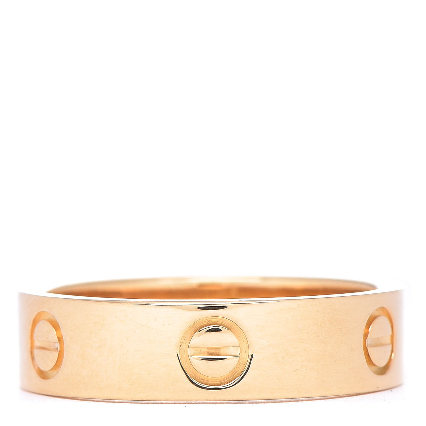 18K Yellow Gold 5.5mm LOVE Ring 63 10.25