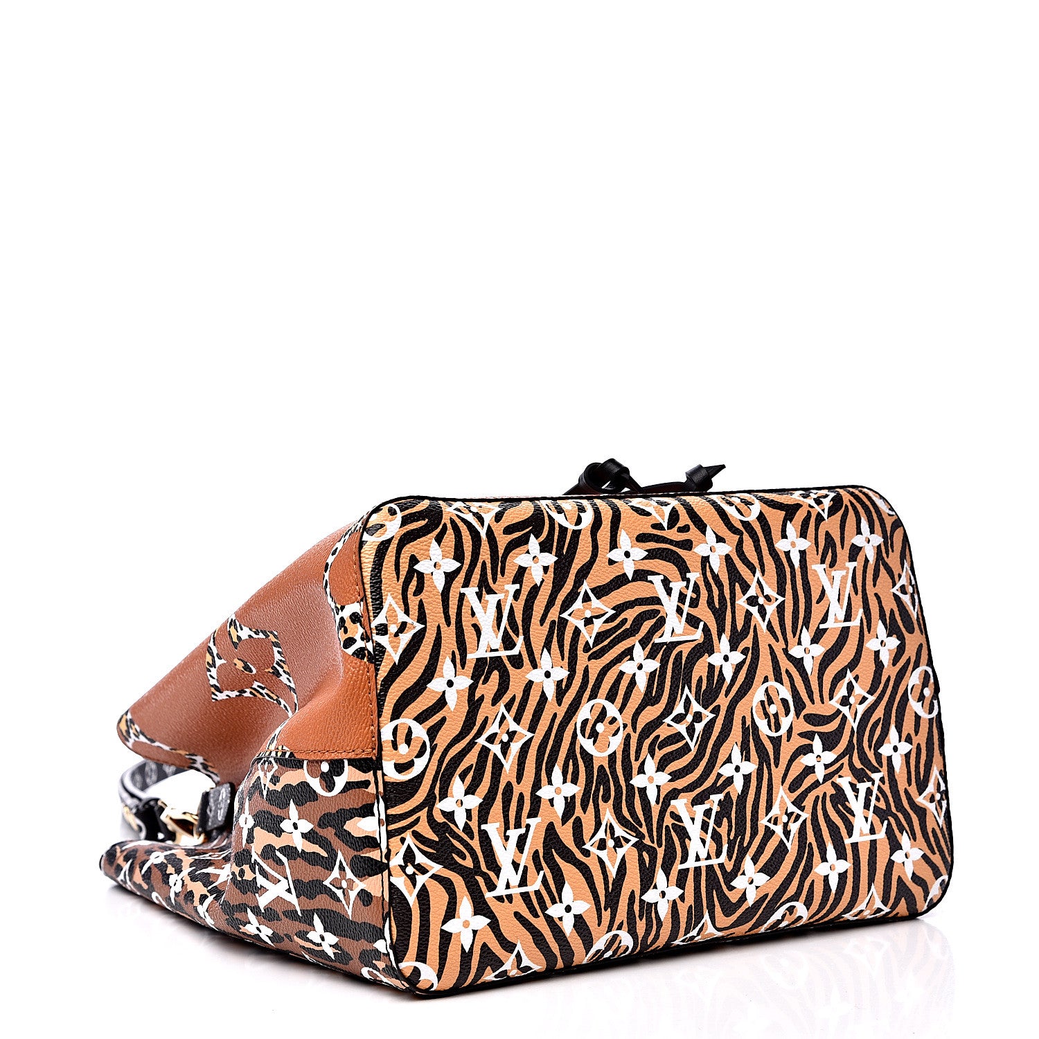 Louis Vuitton Monogram Giant Jungle NéoNoé Caramel 3 of 10