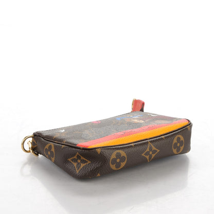 Louis Vuitton Monogram 2015 Christmas Animation Mini Pochette Accessories 4 of 7