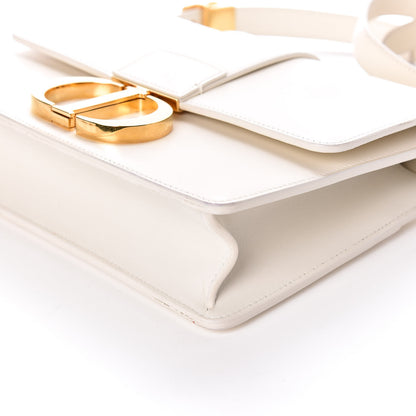 Christian Dior Calfskin 30 Montaigne Flap Bag White 8 of 15