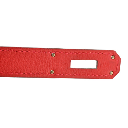 Hermes Togo Kelly Retourne 28 Geranium 7 of 10