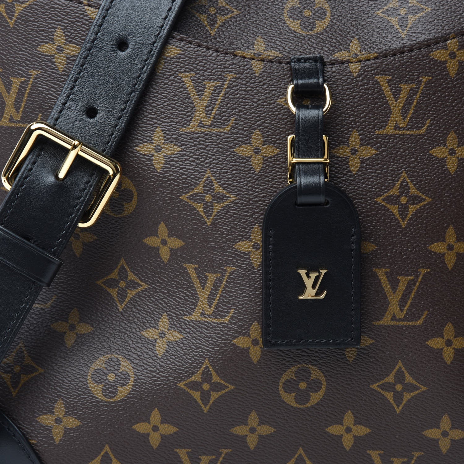 Louis Vuitton Monogram Odeon MM Black 10 of 10