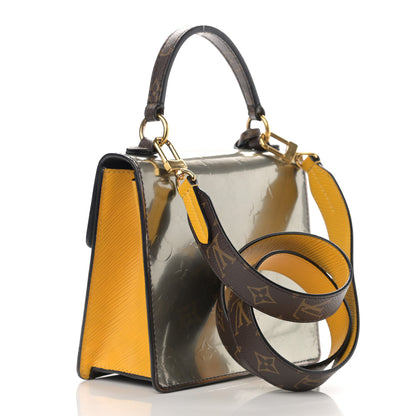 Louis Vuitton Vernis Epi Monogram Spring Street Bitume Metallise 3 of 10