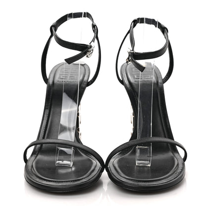 Givenchy Smooth Nappa G Cube 105mm Sandals 40 Black 2 of 7