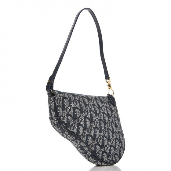 Monogram Mini Saddle Pochette Navy