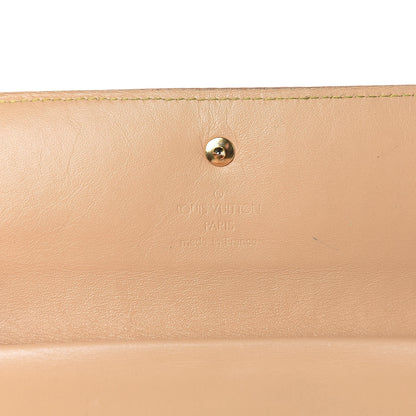 Louis Vuitton Monogram Cherry Blossom Porte Tresor International Wallet Brown 6 of 17