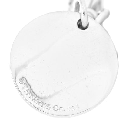 Tiffany Sterling Silver Notes Round Tag Charm Bracelet 6 of 6