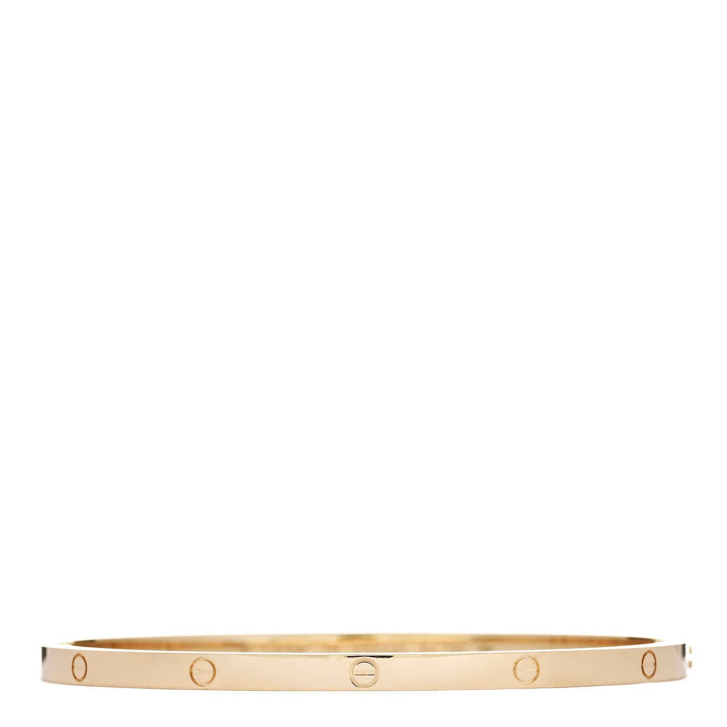 Cartier 18K Yellow Gold Small LOVE Bracelet 19 1 of 8