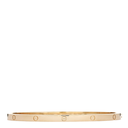 Cartier 18K Yellow Gold Small LOVE Bracelet 19 1 of 8
