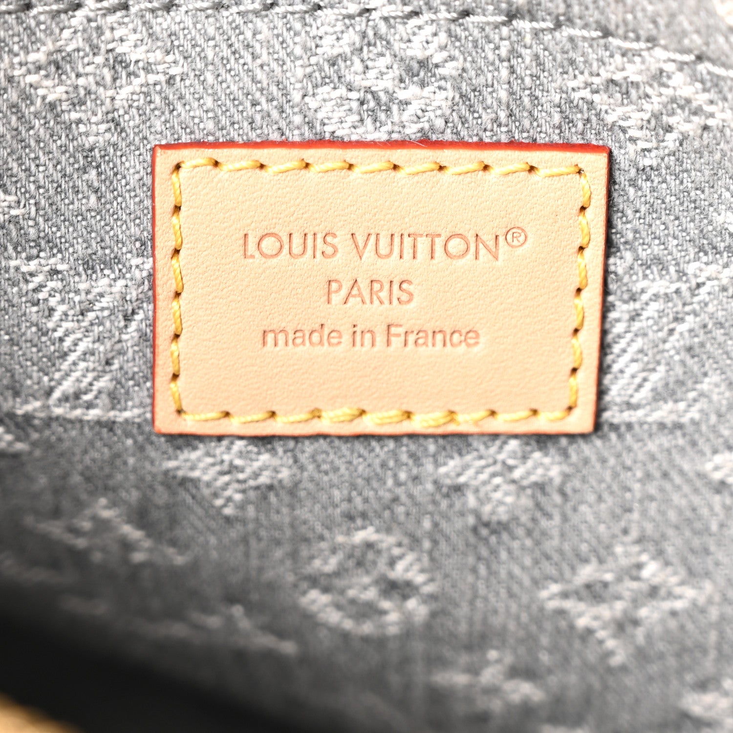 Louis Vuitton Monogram Denim Speedy Soft 30 Washed Gray 6 of 10